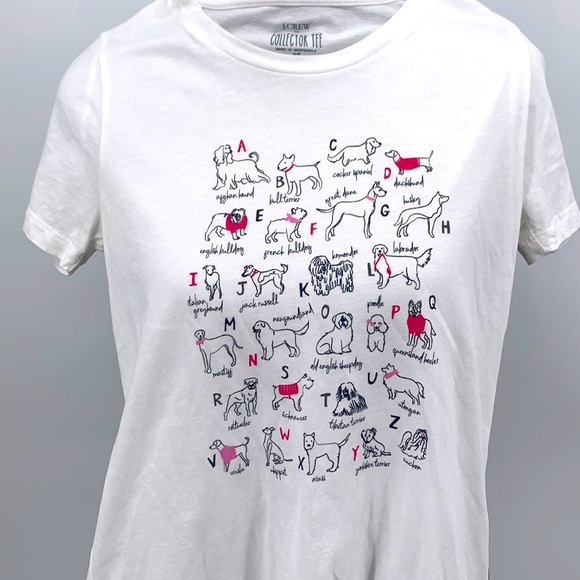 J. Crew Tops - J. Crew Dog Lover Shirt Top size XS